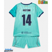 Barcelona Karim Adeyemi #14 Tredjedraktsett Barn 2026-27 Kortermet (+ Korte bukser)